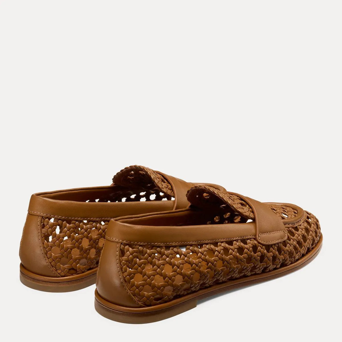 Spencer Woven Loafer - Boho Tan Woven Leather