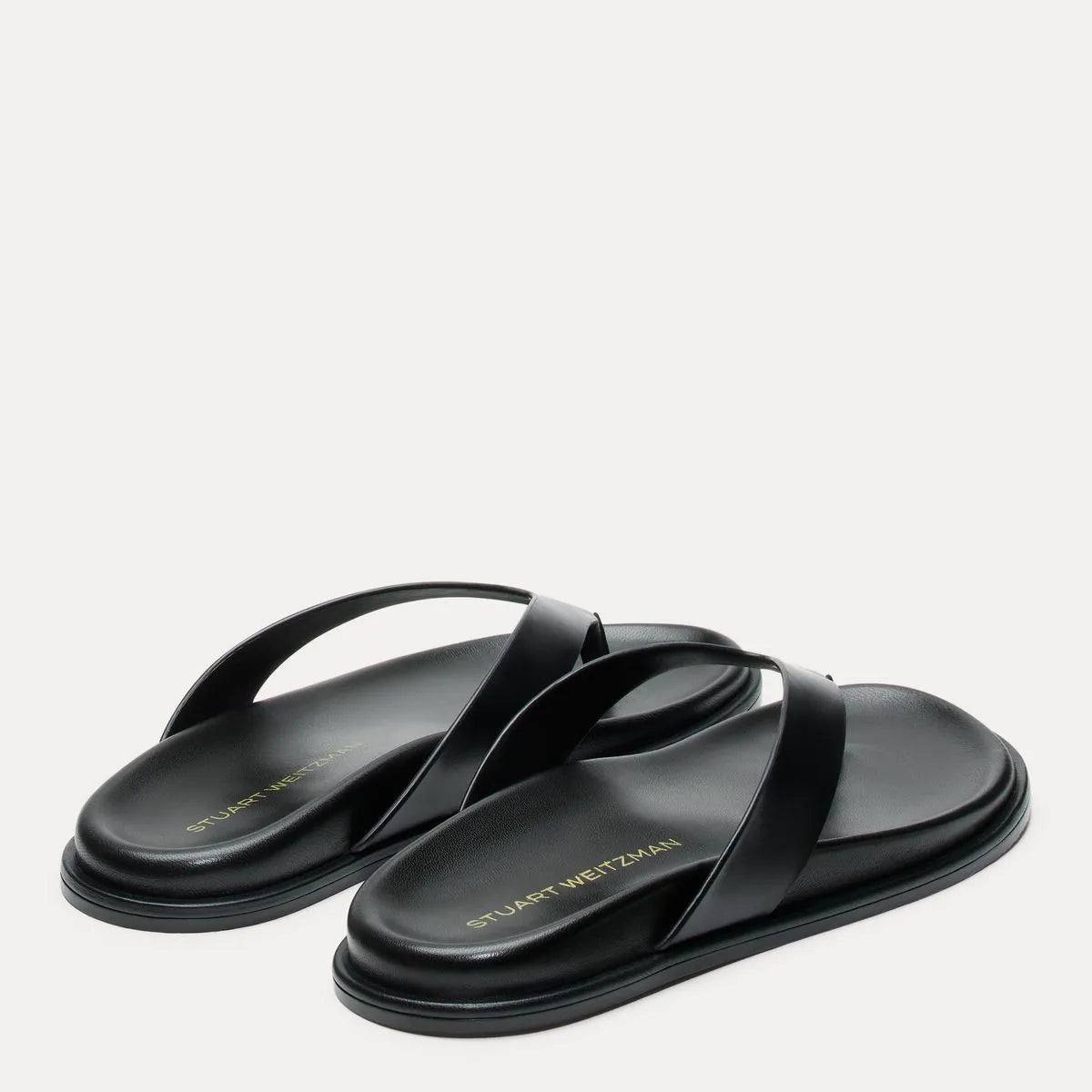 Marykate Thong Sandal - Black Leather