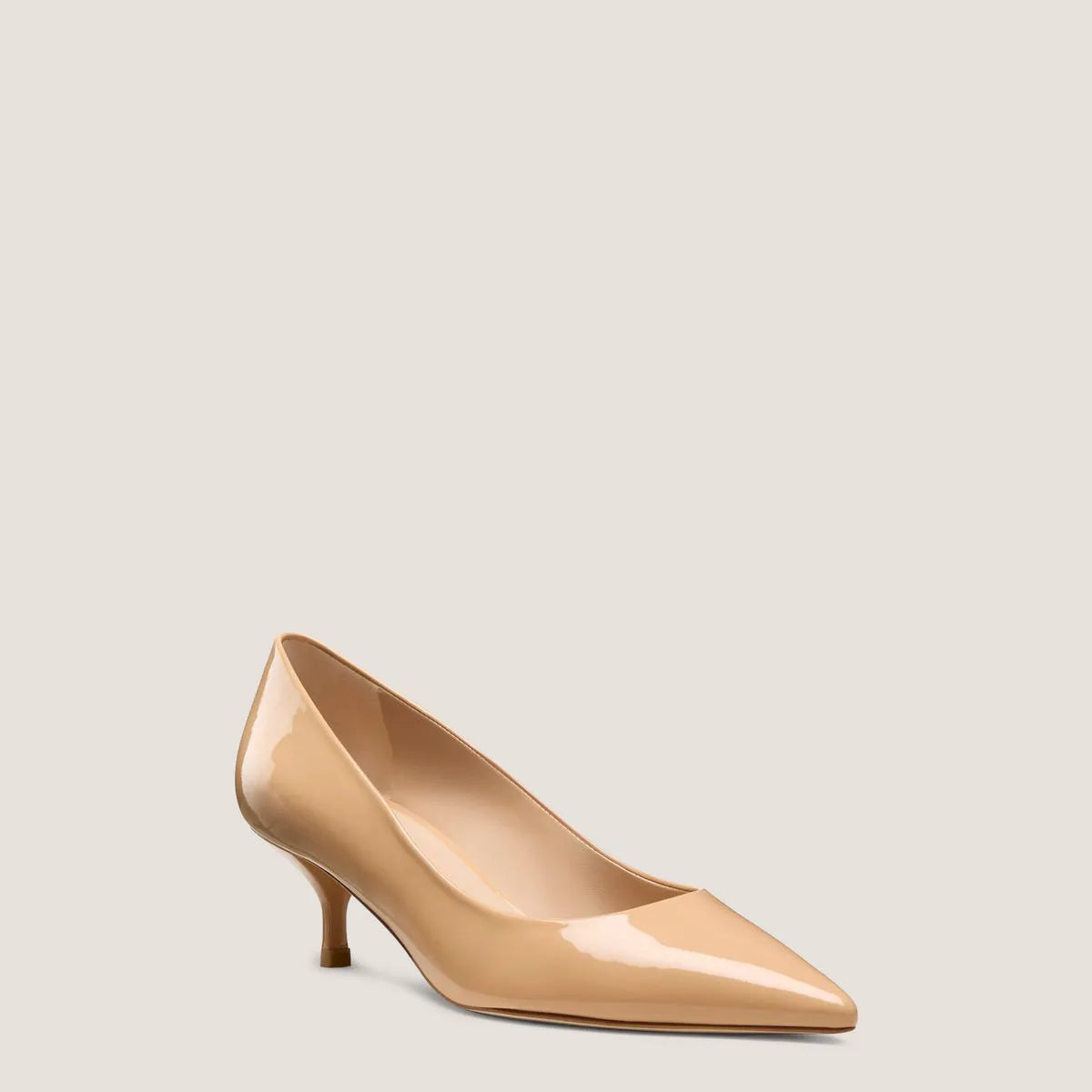 Stuart Power Pump 50 - Adobe Beige Patent Leather