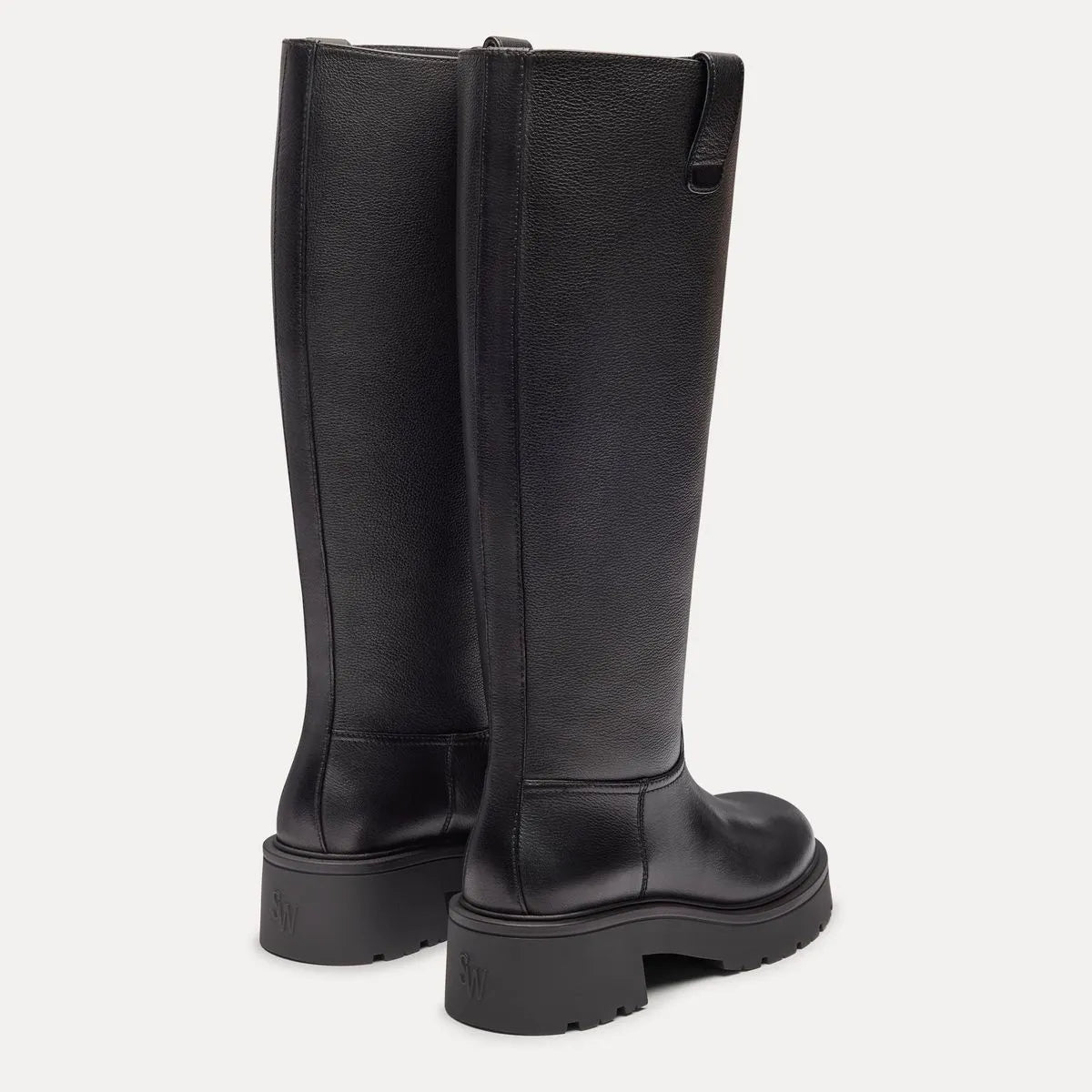 Ren Knee-High Boot - Black Leather