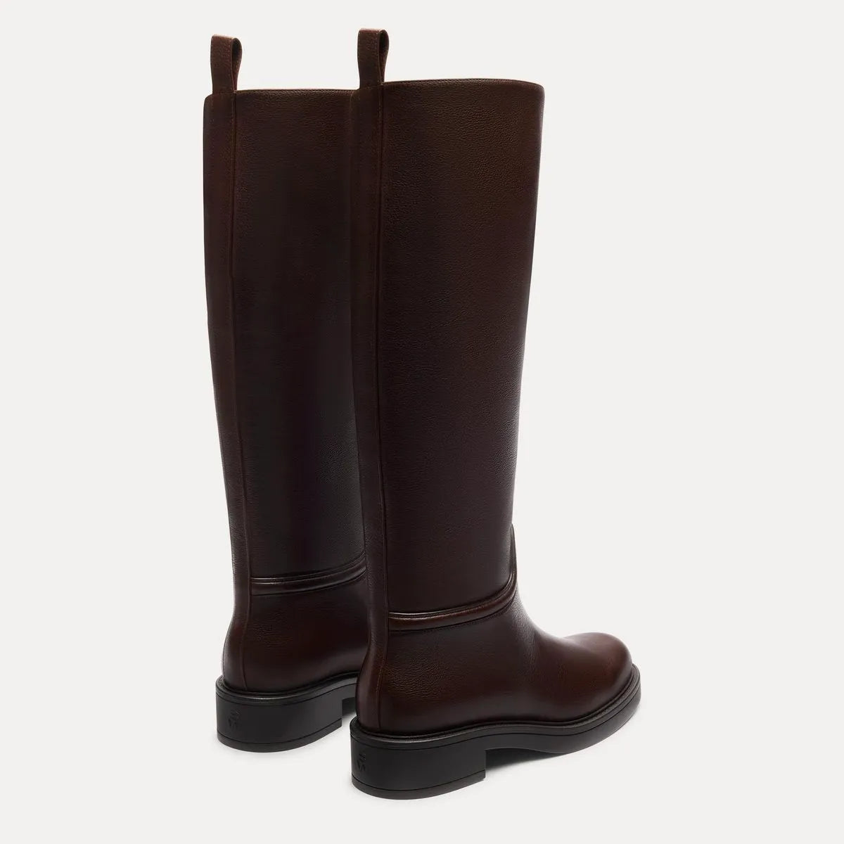 Celia Riding Boot - Walnut Leather
