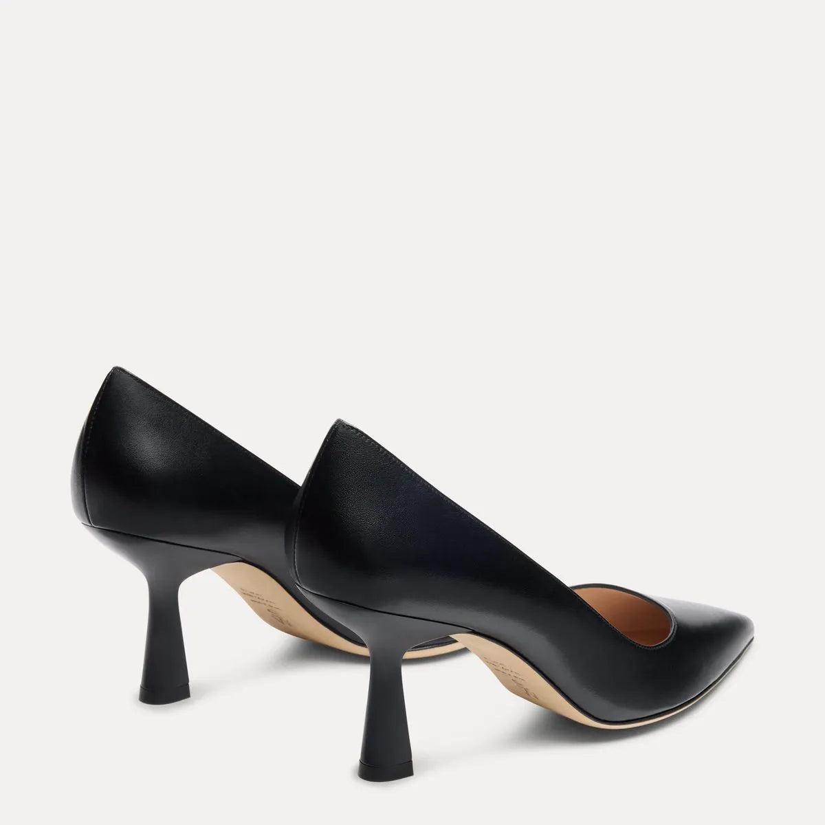 Stuart Supersculpt Pump 75 - Black Leather