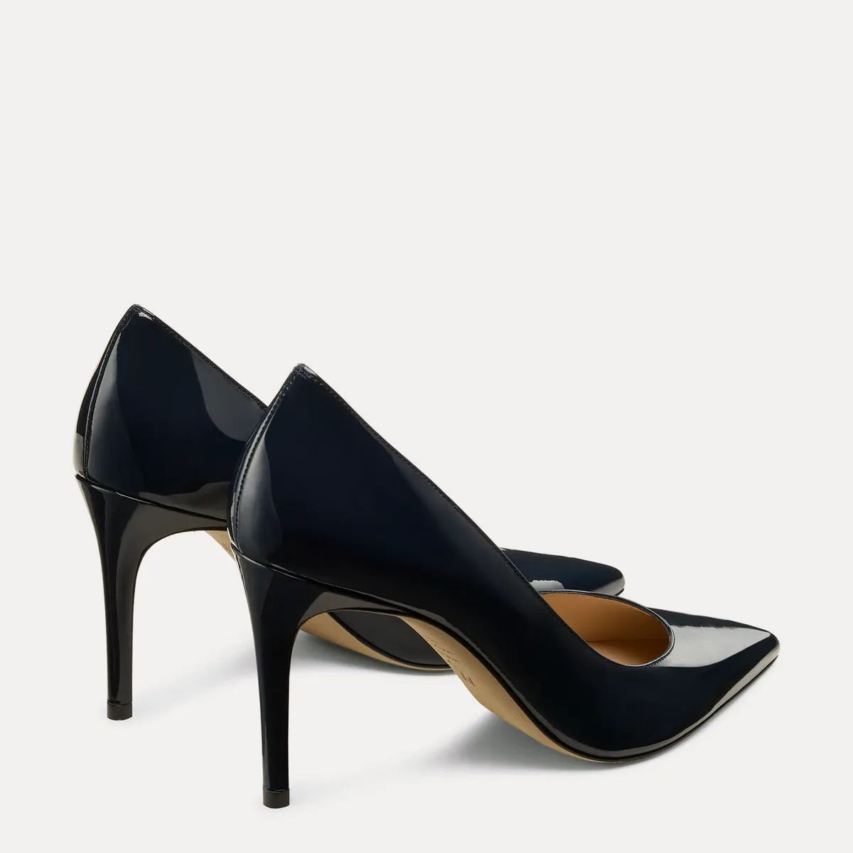 Stuart Power Pump 85 - Navy Blue Patent Leather