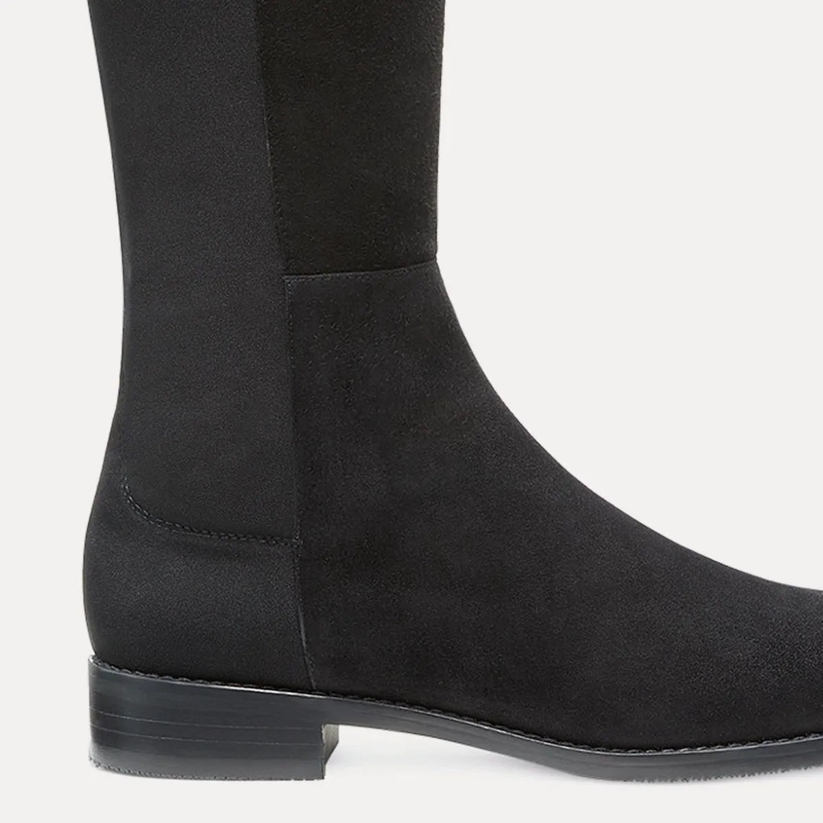 5050 Over-the-Knee Boot - Black Suede