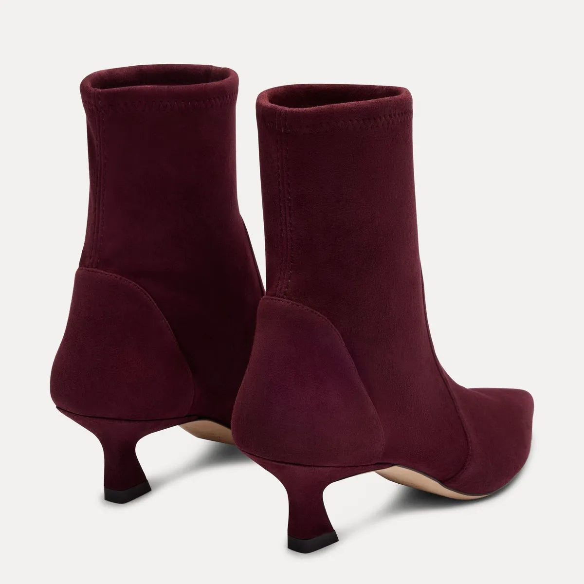 Vinnie Stretch Bootie 50 - Boysenberry Stretch Suede