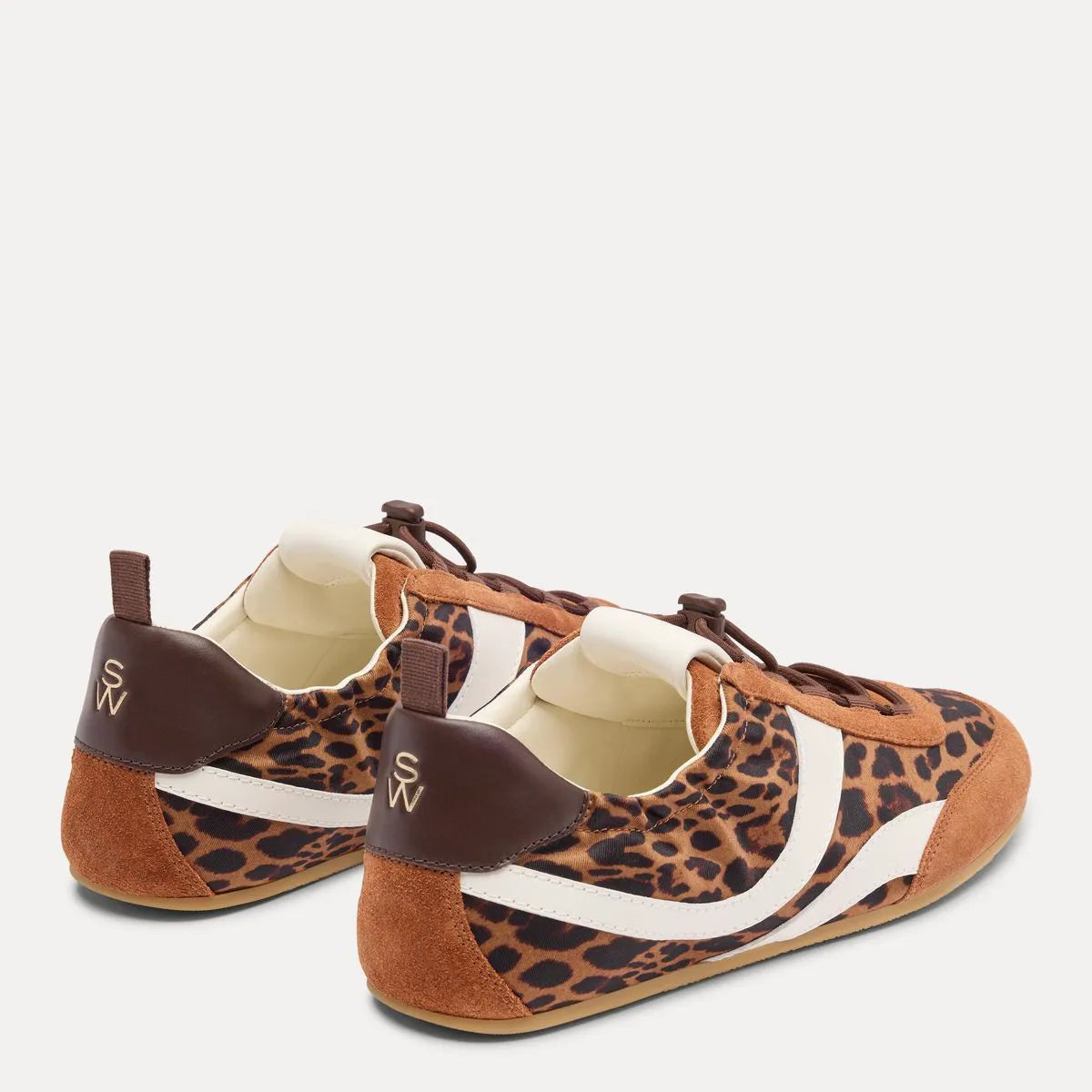 Vander Ballet Sneaker - Leopard-Print & Cream Nylon