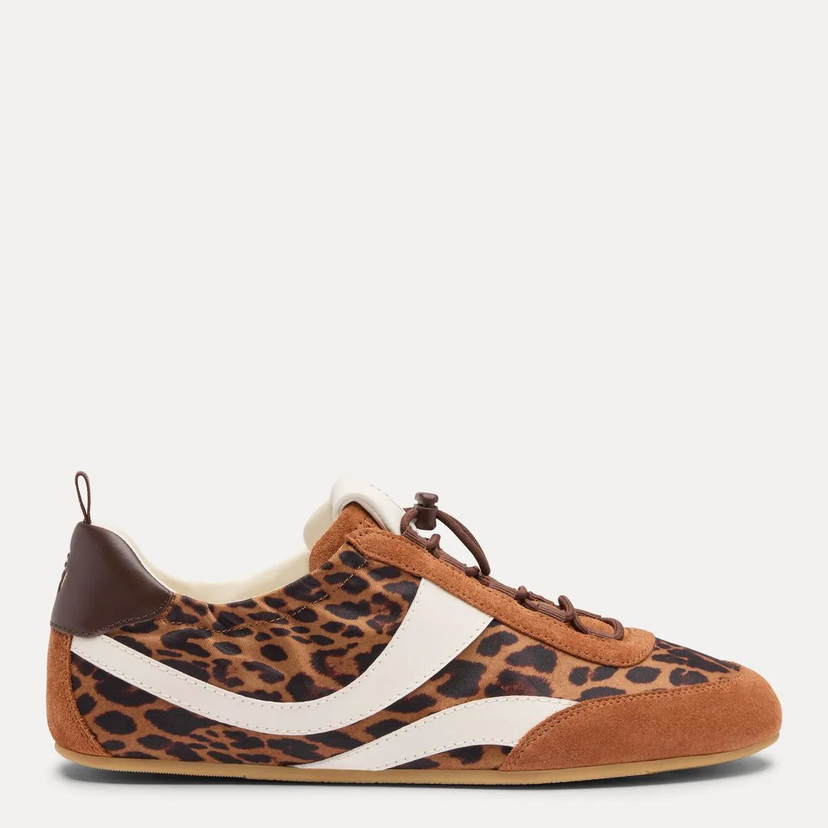 Vander Ballet Sneaker - Leopard-Print & Cream Nylon