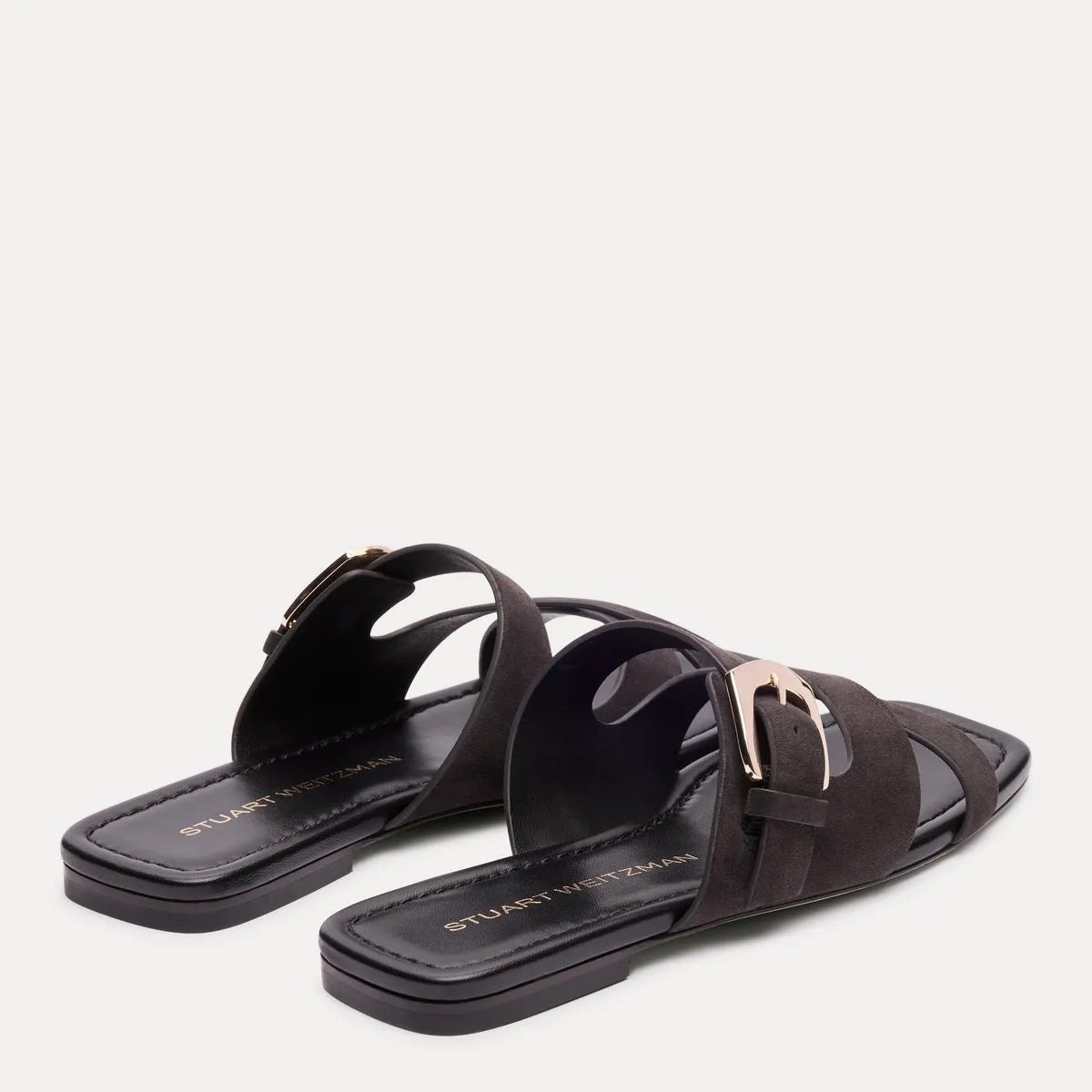 Sai Slide Sandal - Shadow Grey Suede