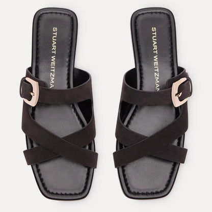 Sai Slide Sandal - Shadow Grey Suede