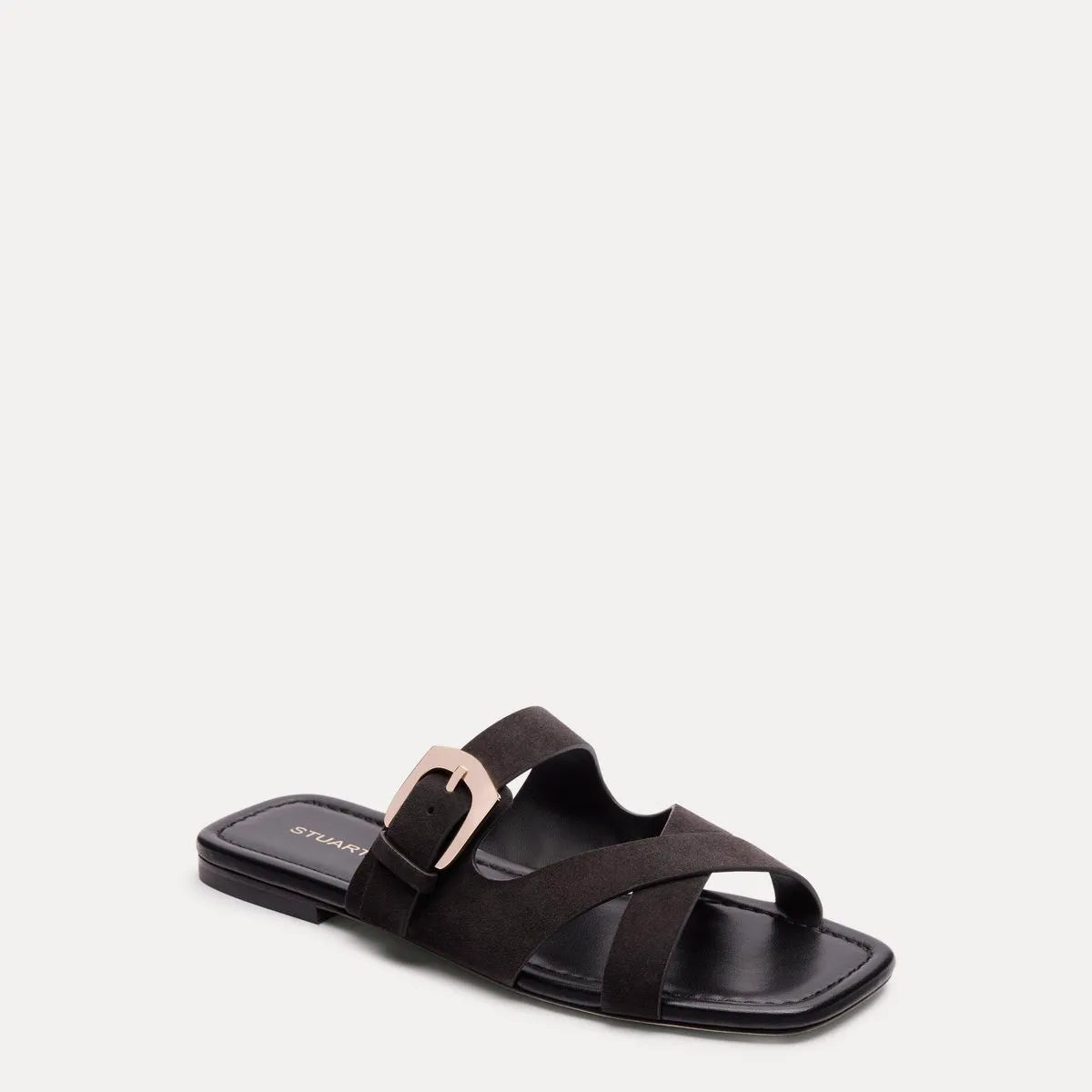 Sai Slide Sandal - Shadow Grey Suede