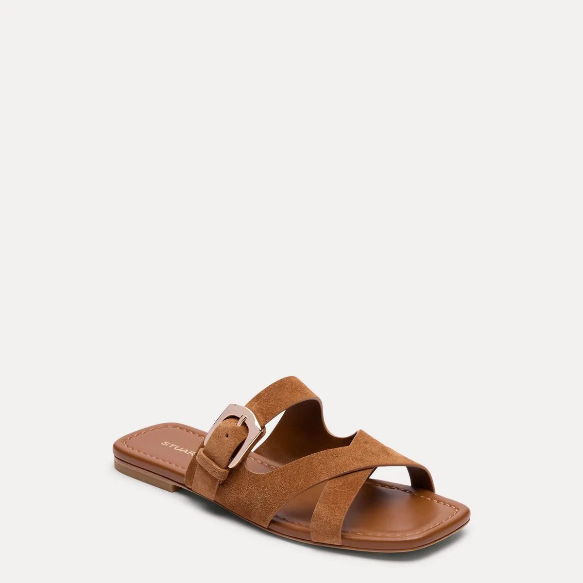 Sai Slide Sandal - Doe Brown Suede