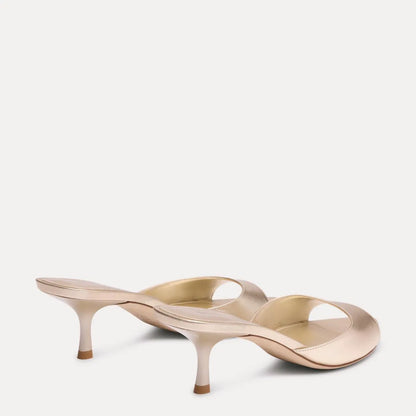 Lexington Mule 50 - Light Gold Leather