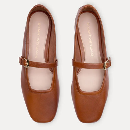 Sai Mary Jane Ballet Flat - Boho Tan Leather