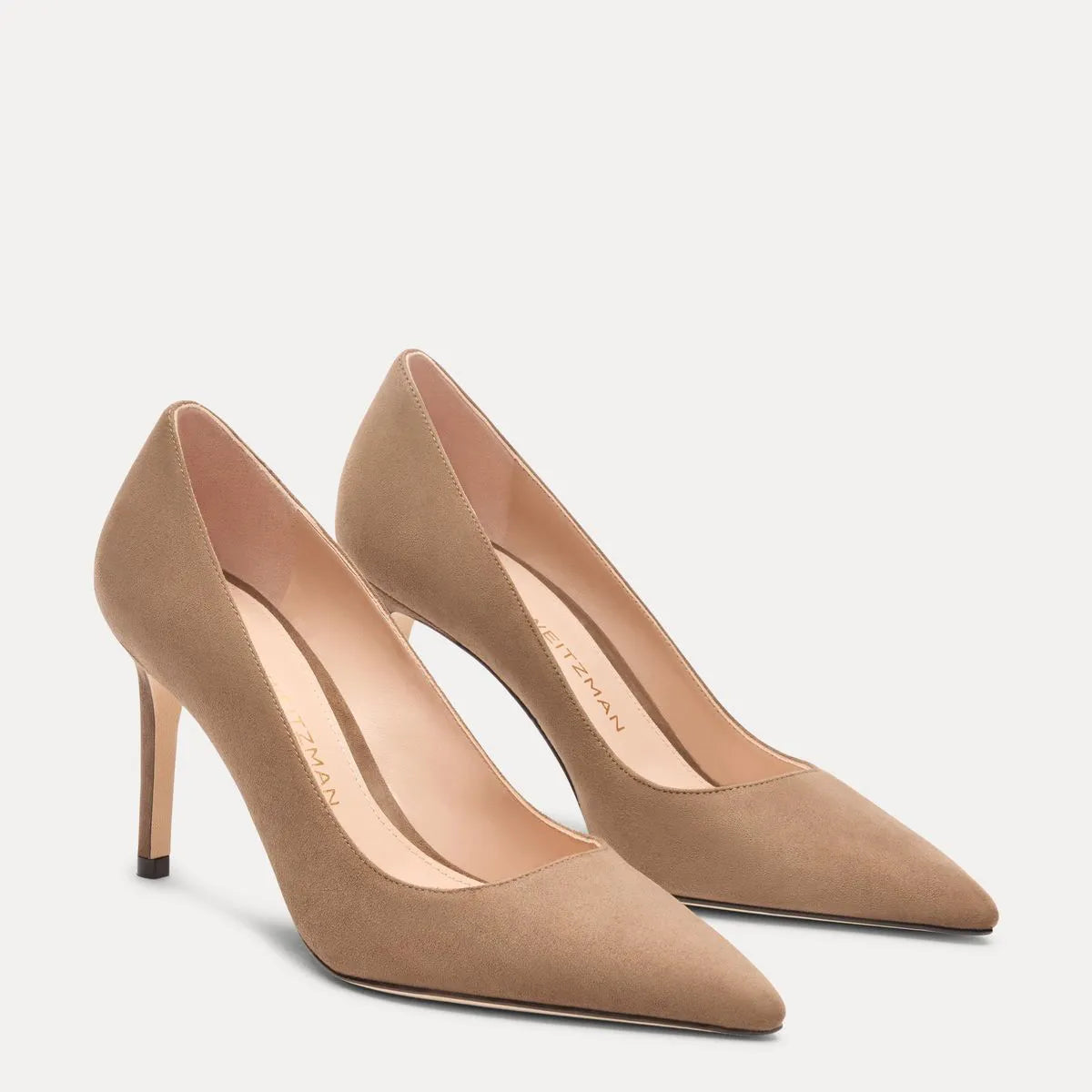 Stuart Power Pump 85 - Weathered Taupe Suede