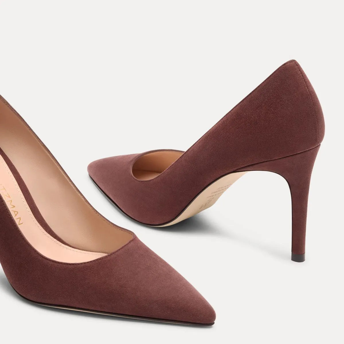 Stuart Power Pump 85 - Dark Oak Suede