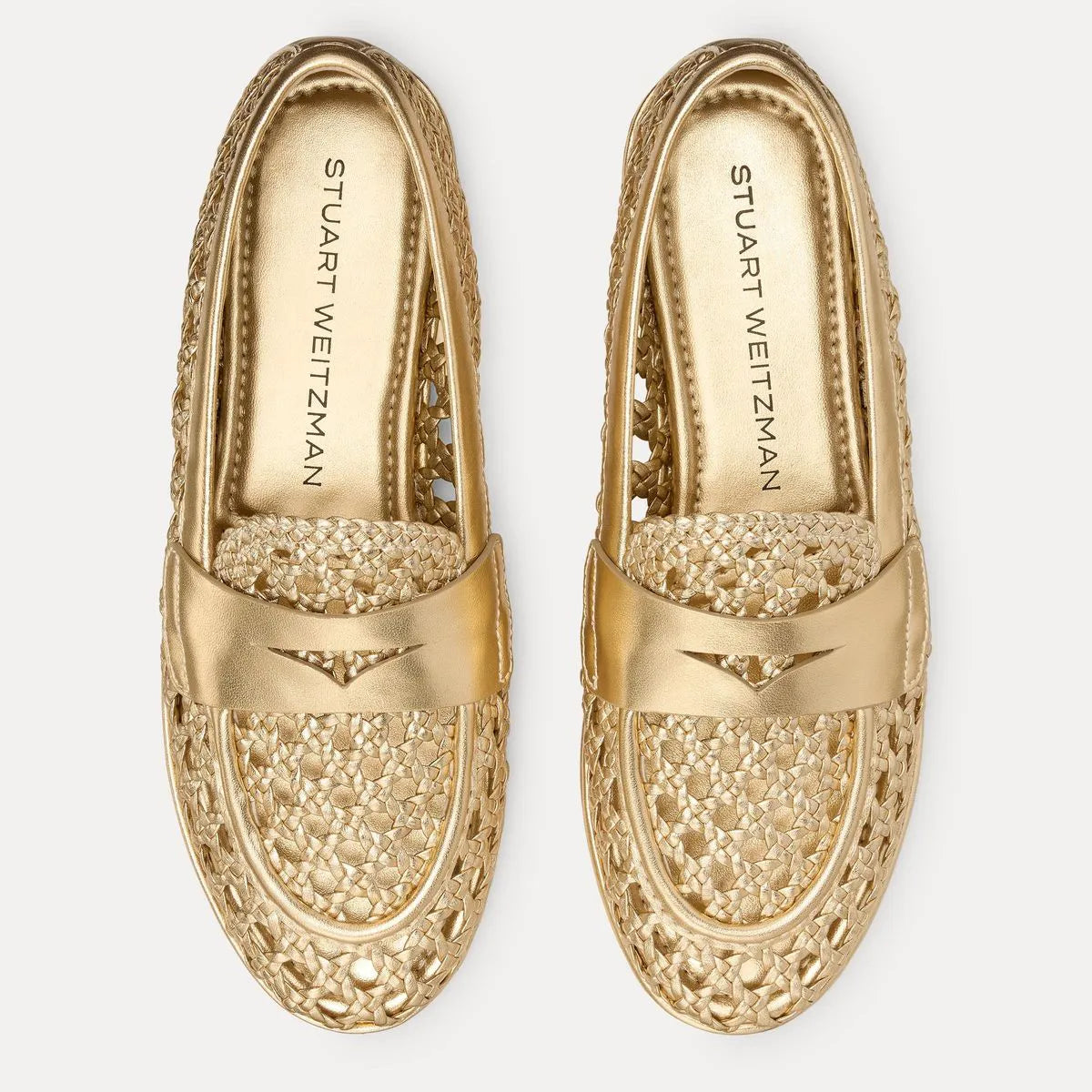 Spencer Woven Loafer - Golden Woven Leather
