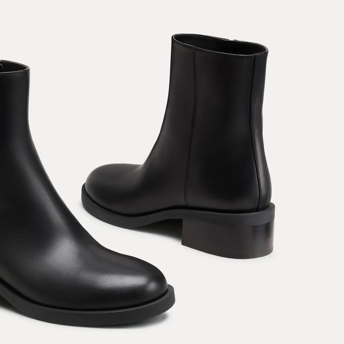 5050 Gisele Knee-High Boot - Black Suede & Microstretch