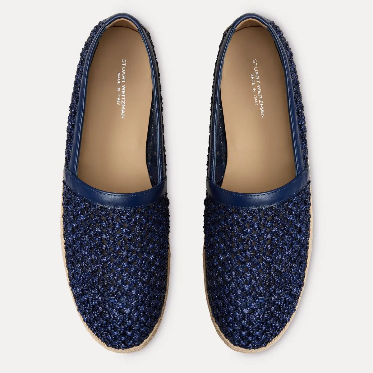 Men's Dunn Espadrille - Blue Raffia