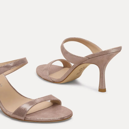 Nudist Slide Sandal 85 - Blushful Leather