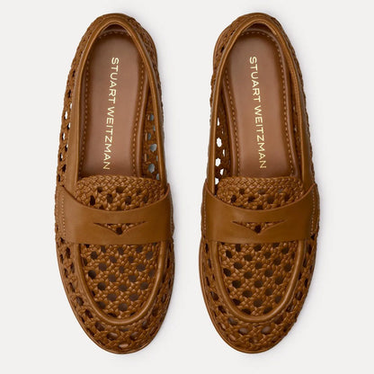 Spencer Woven Loafer - Boho Tan Woven Leather