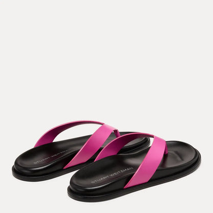 Marykate Thong Sandal - Sunset Pink Leather