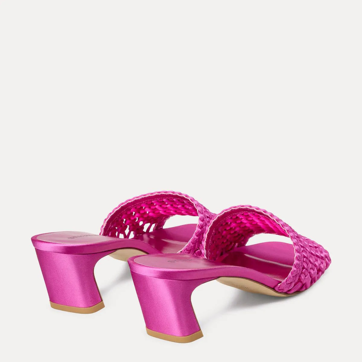 Marina Slide Sandal 50 - Sunset Pink Satin