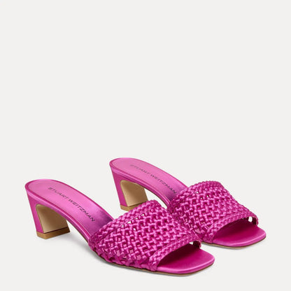 Marina Slide Sandal 50 - Sunset Pink Satin