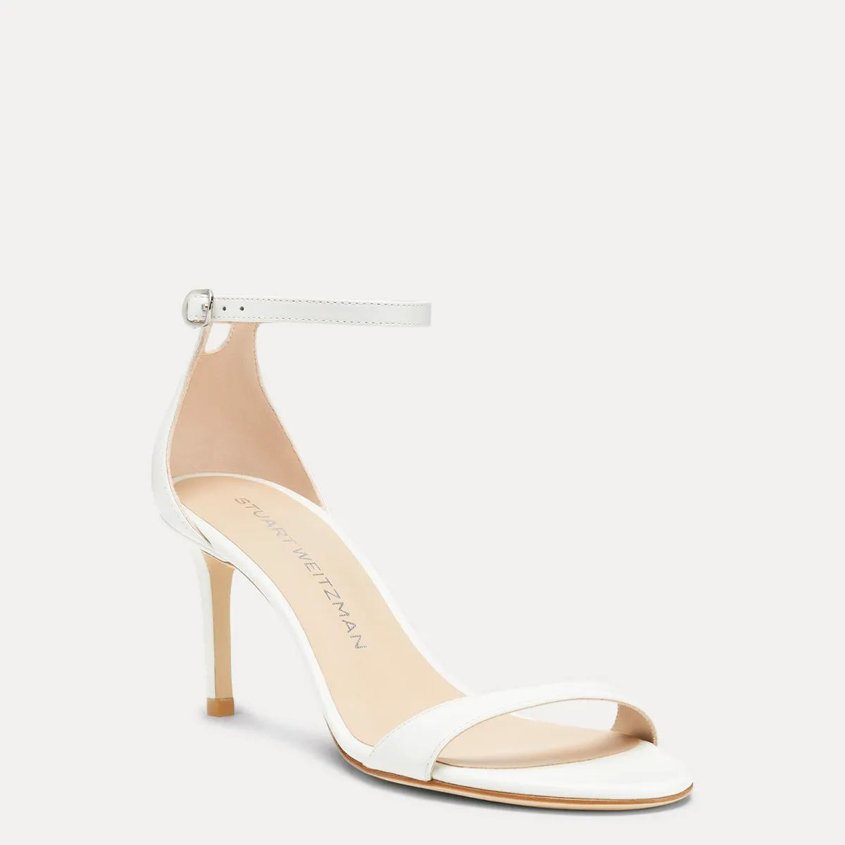 Nudist II Sandal 75 - White Leather