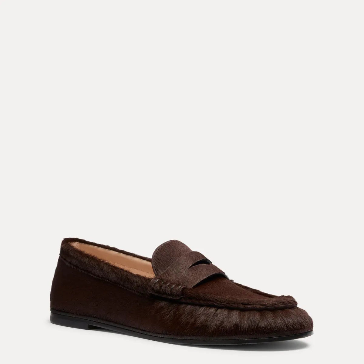 Spencer Loafer - Walnut Calf Hair