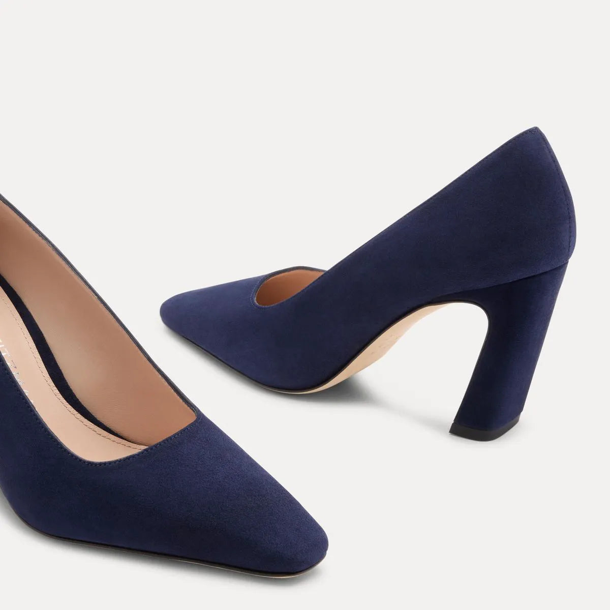Stassi Pump 85 - Nice Blue Suede