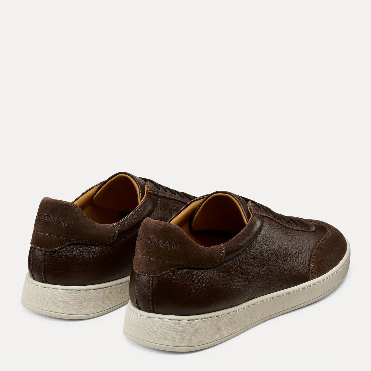 Men's Banner Sneaker - Espresso Brown Leather & Suede