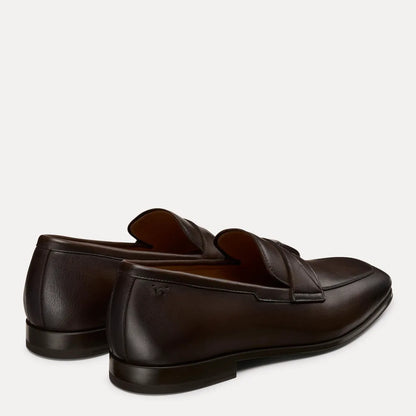Men's Dustin Loafer - Dark Brown Leather