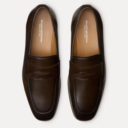 Men's Dustin Loafer - Dark Brown Leather
