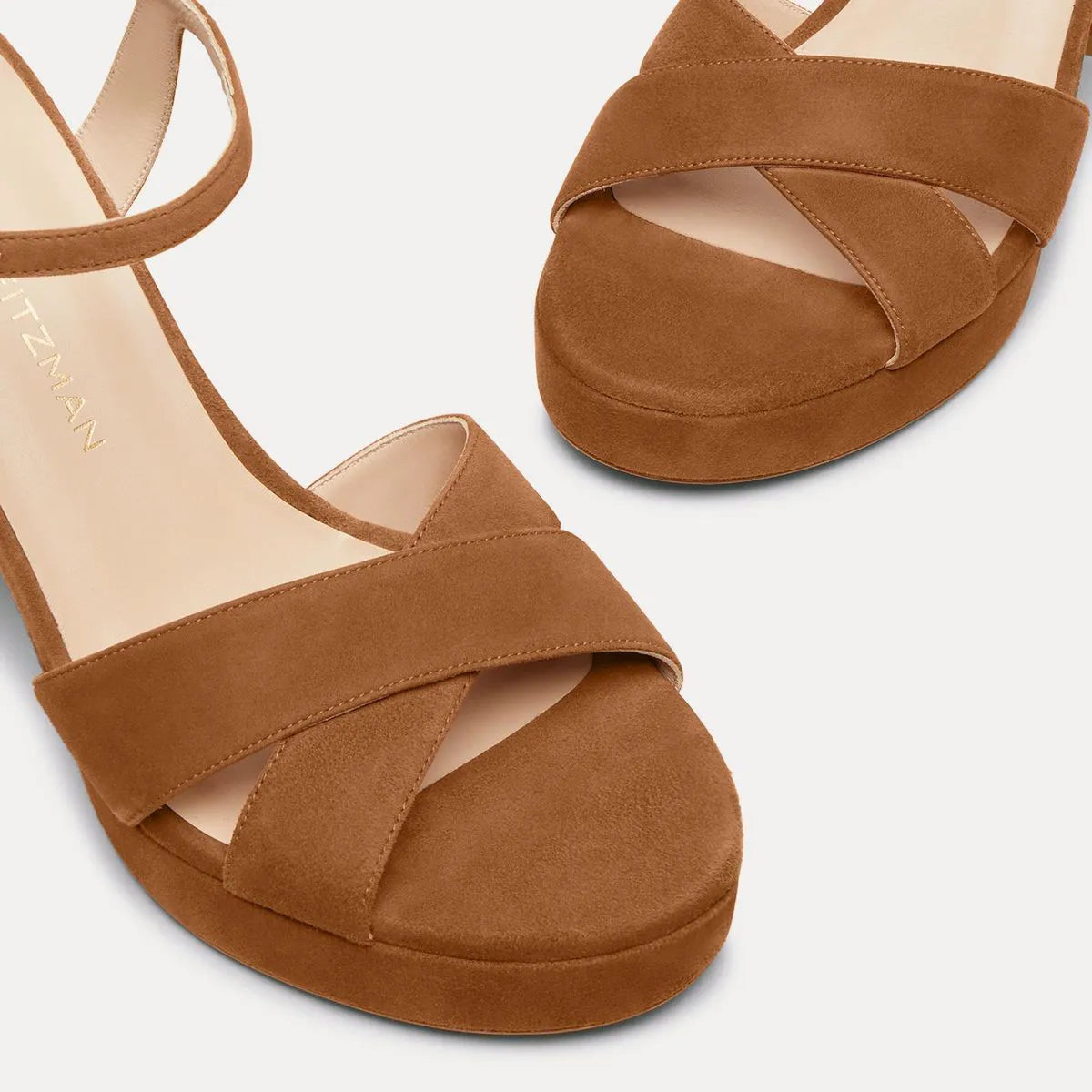 Dayna Platform Sandal 110 - Bridle Brown Suede