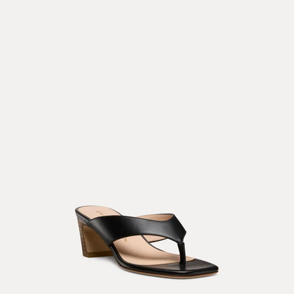 Stassi Thong Sandal 50 - Black Leather