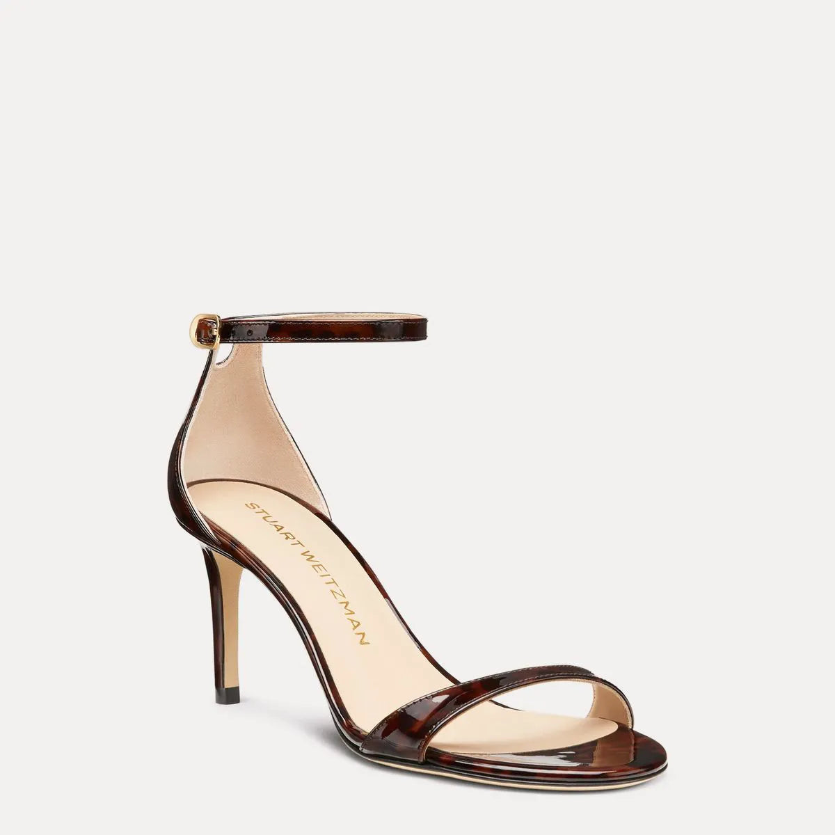 Nudist II Sandal 75 - Tortoise Brown Leather