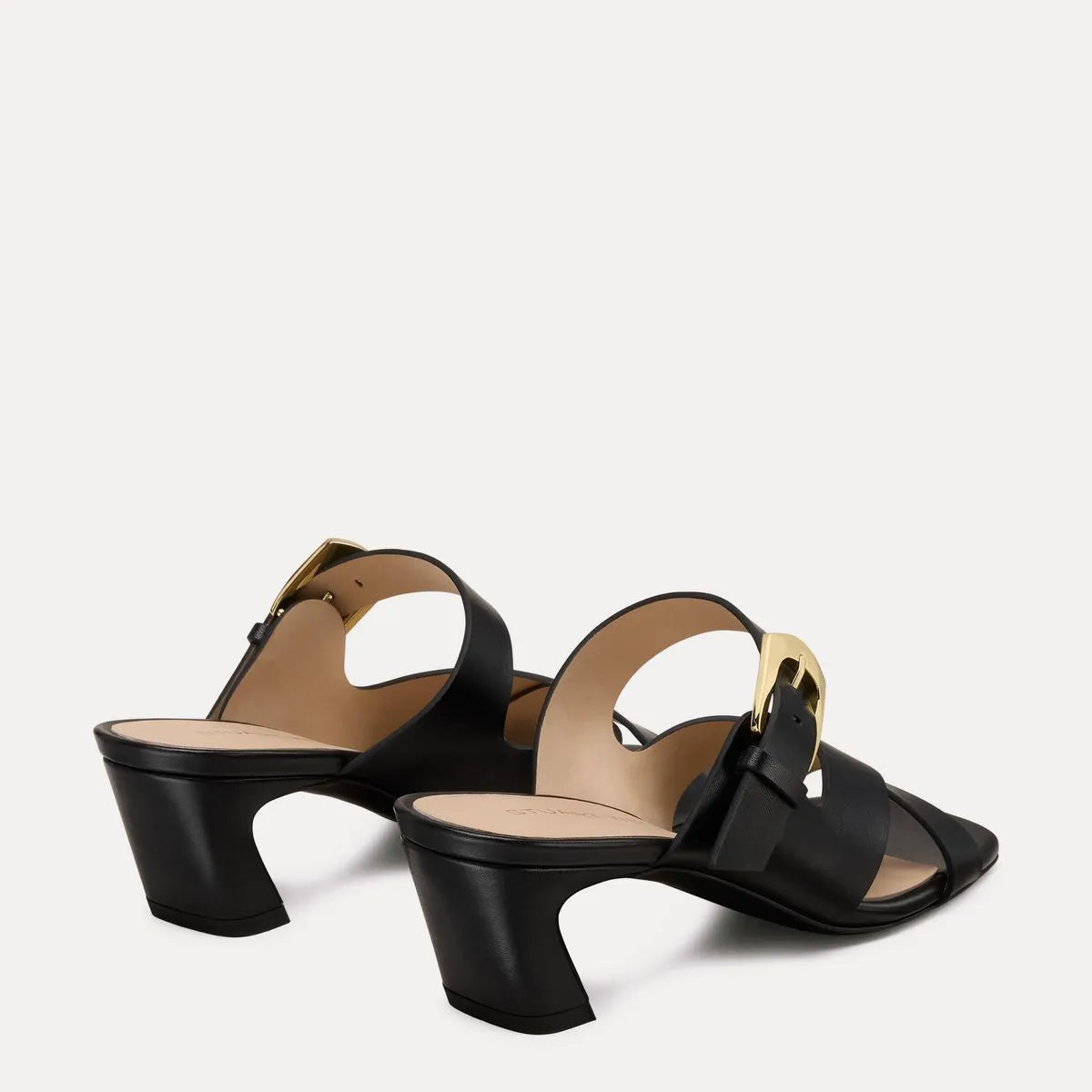 Sai Slide Sandal 50 - Black Leather