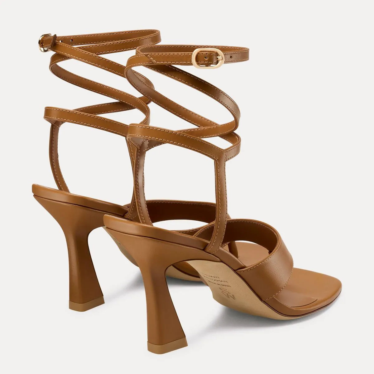 Vinnie Wrap Thong Sandal 85 - Boho Tan Leather