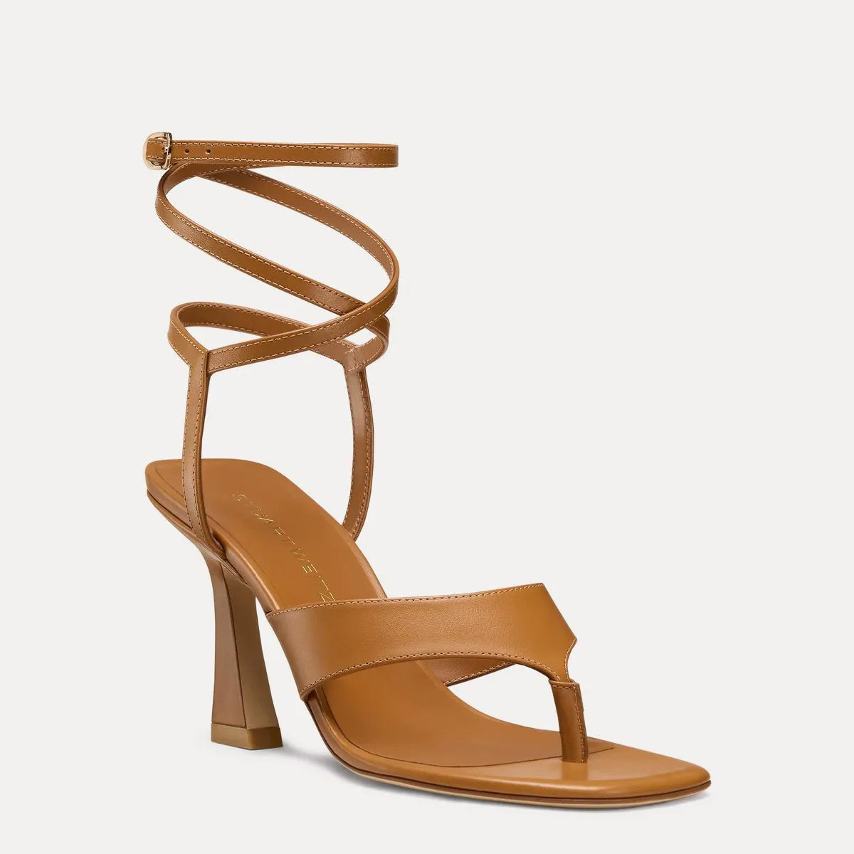 Vinnie Wrap Thong Sandal 85 - Boho Tan Leather