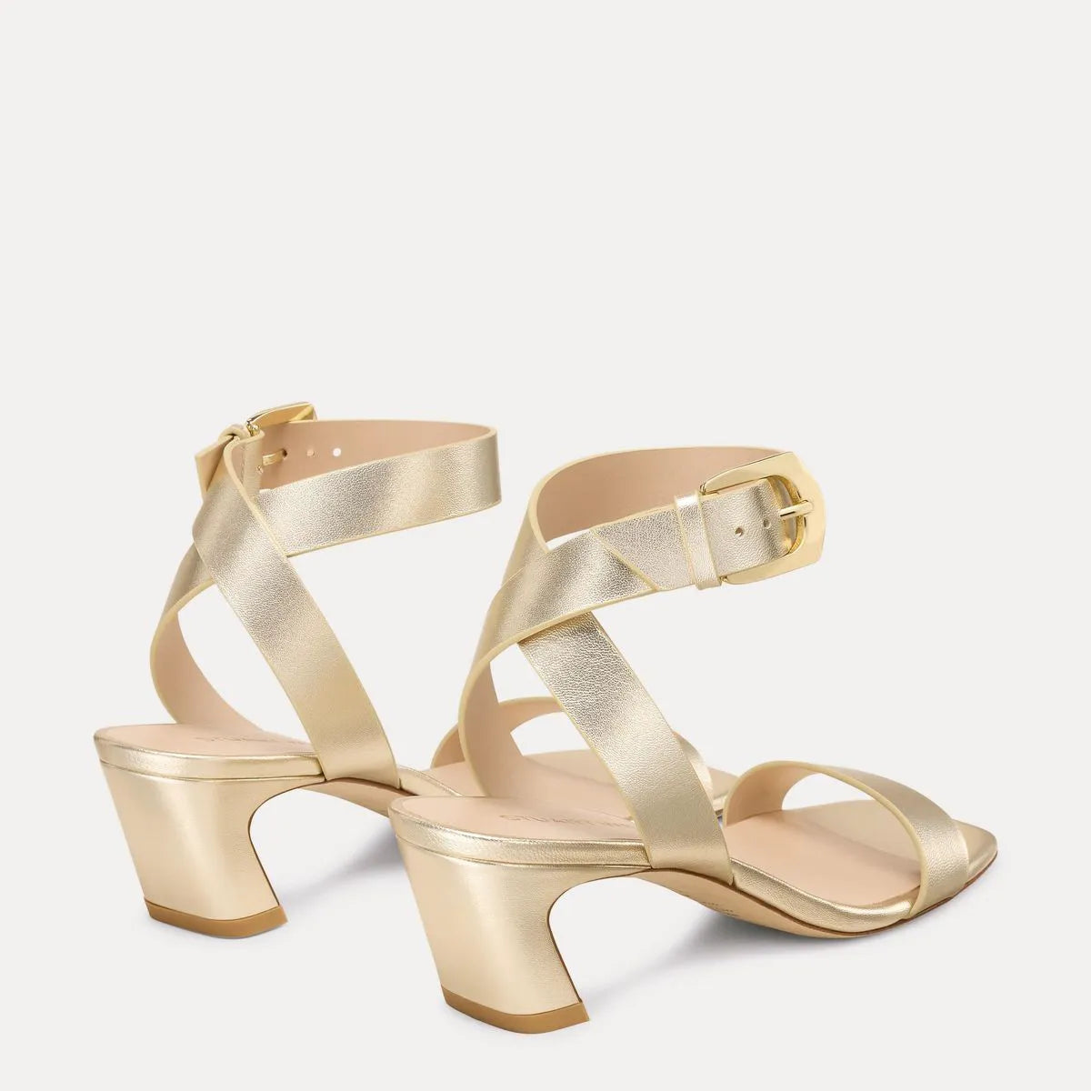 Sai Sandal 50 - Light Gold Leather