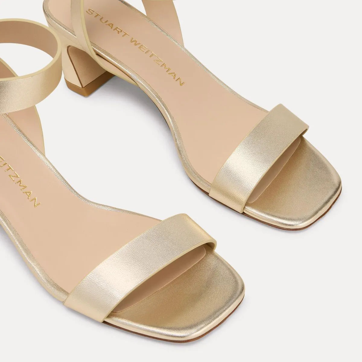 Sai Sandal 50 - Light Gold Leather