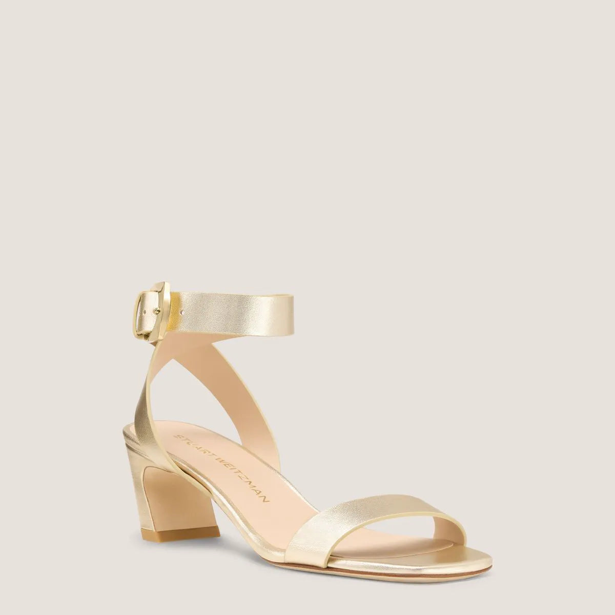 Sai Sandal 50 - Light Gold Leather