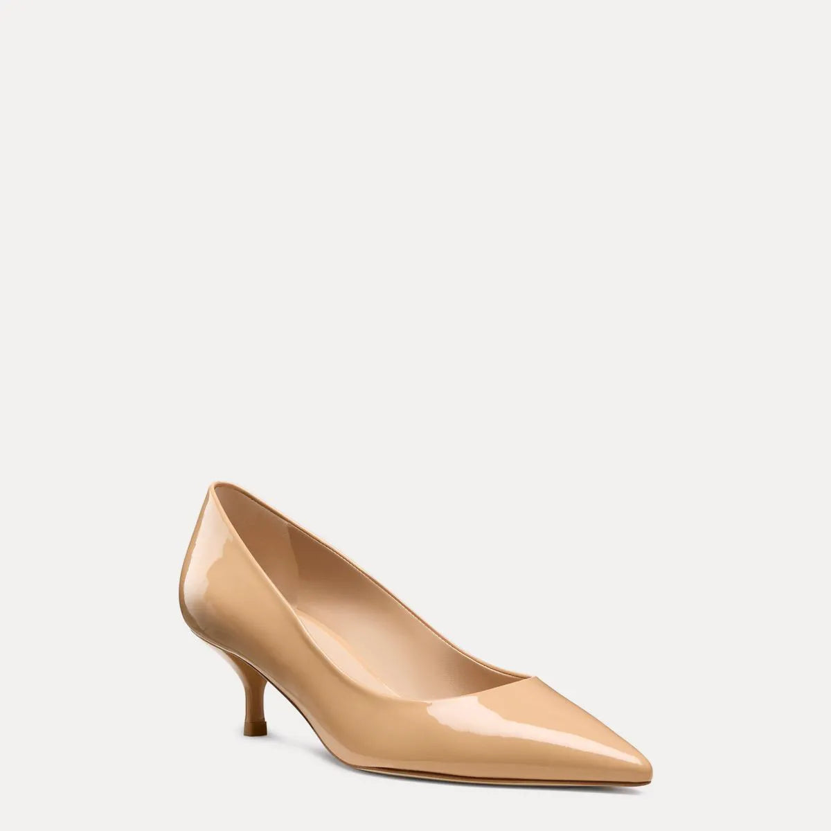 Stuart Power Pump 50 - Adobe Beige Patent Leather