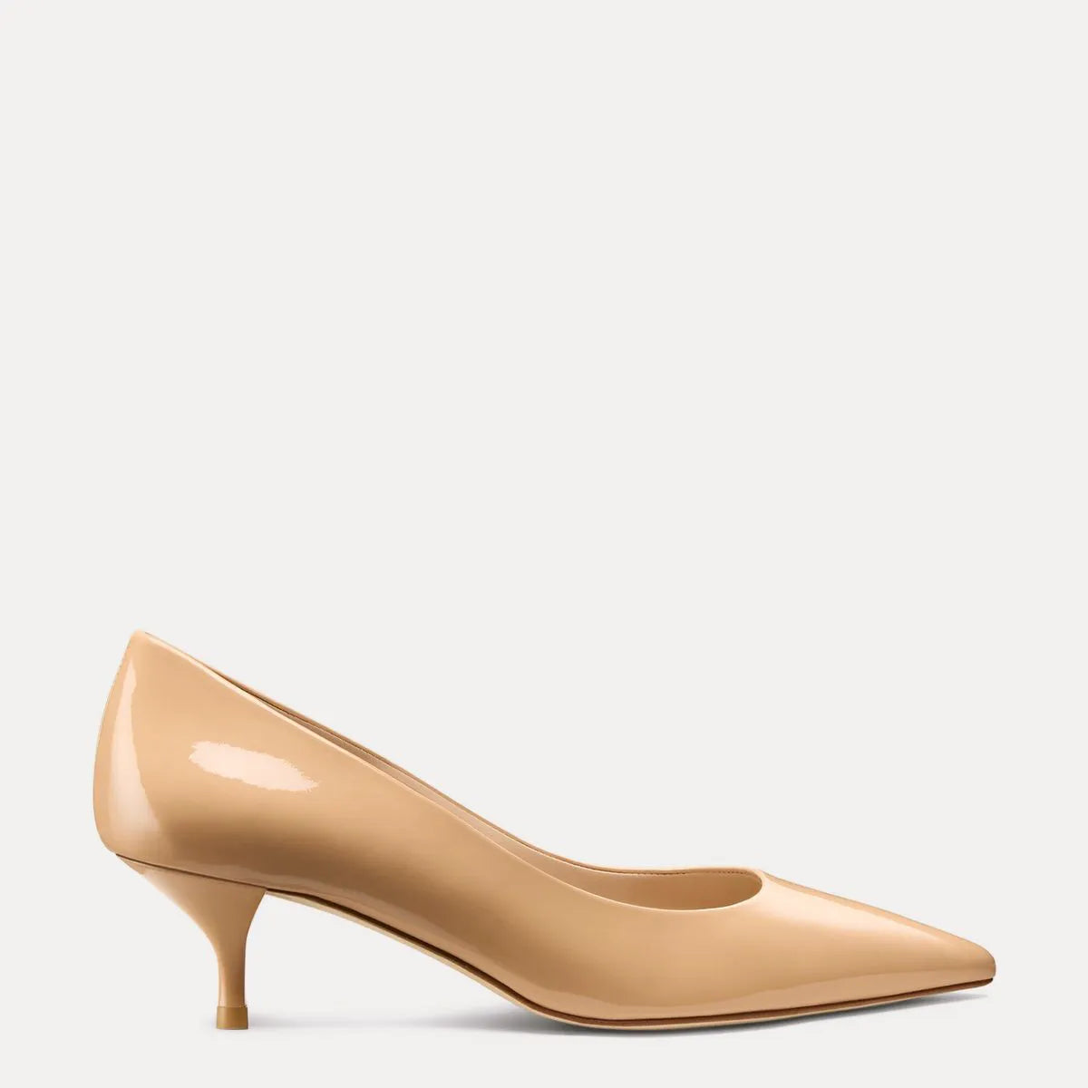 Stuart Power Pump 50 - Adobe Beige Patent Leather