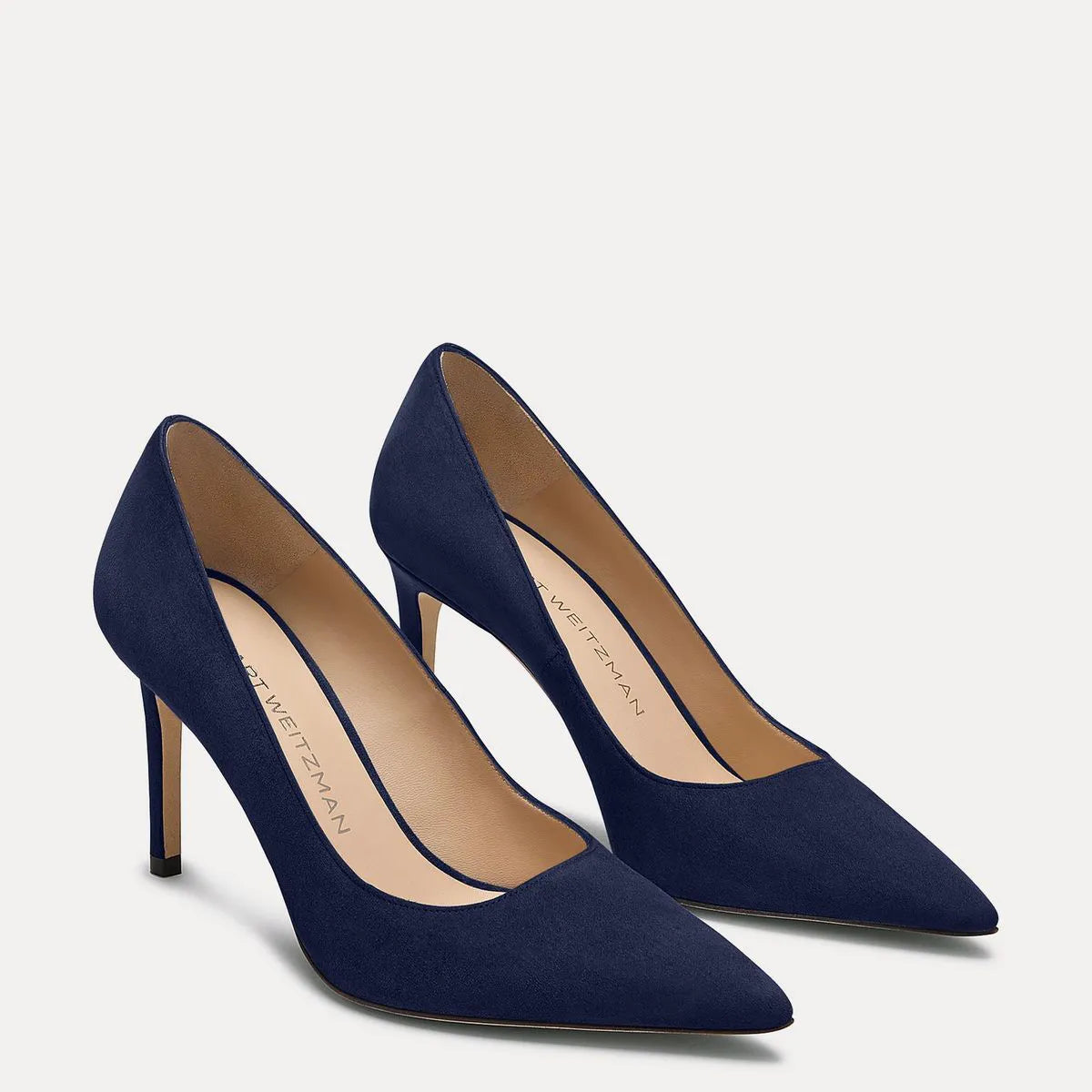 Stuart Power Pump 85 - Navy Blue Suede
