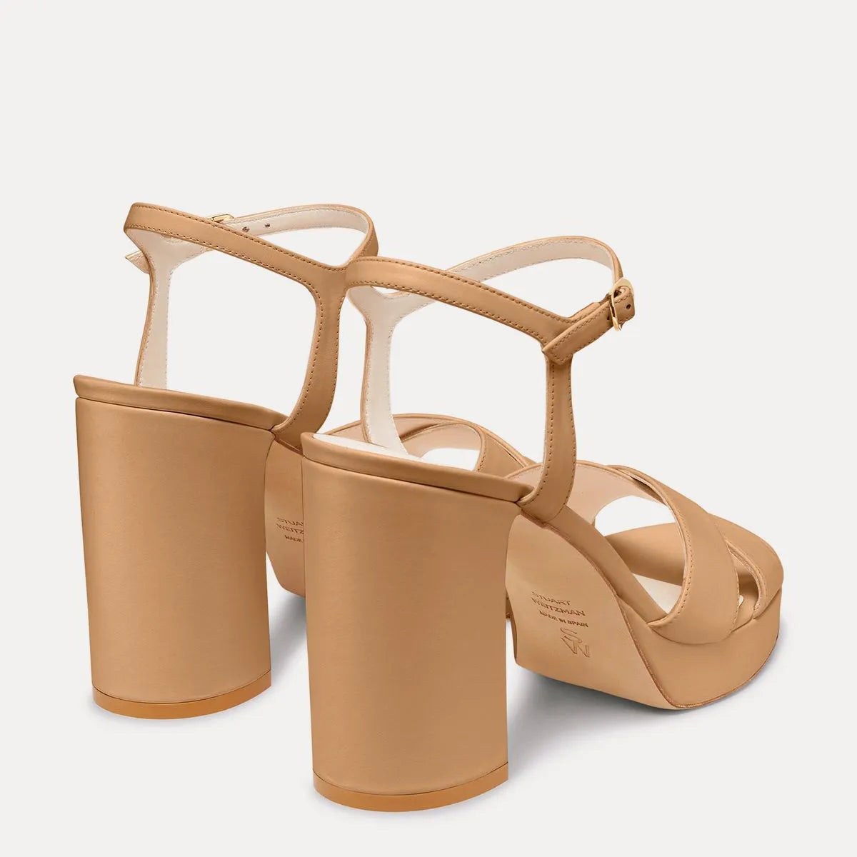 Dayna Platform Sandal 110 - Adobe Beige Leather