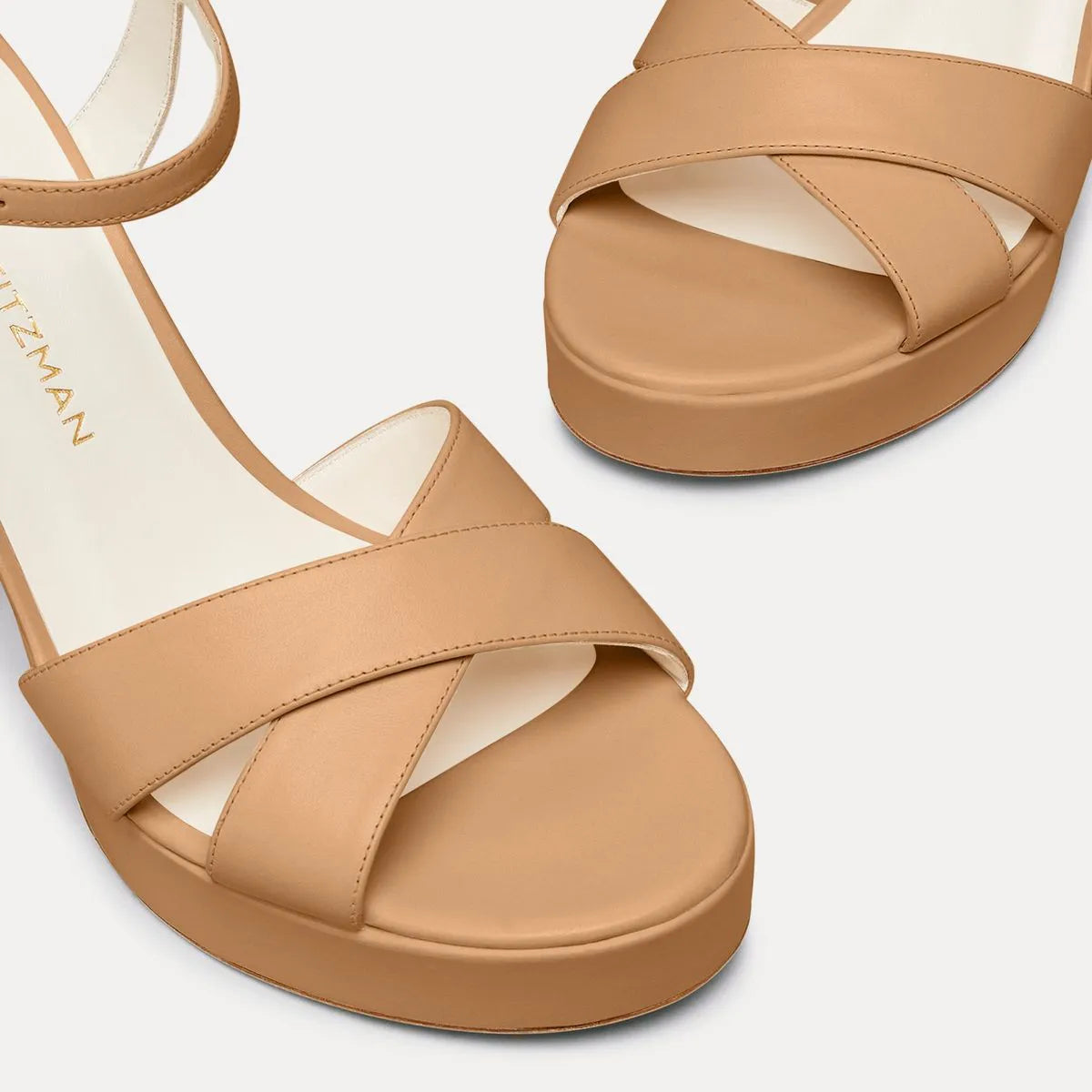 Dayna Platform Sandal 110 - Adobe Beige Leather