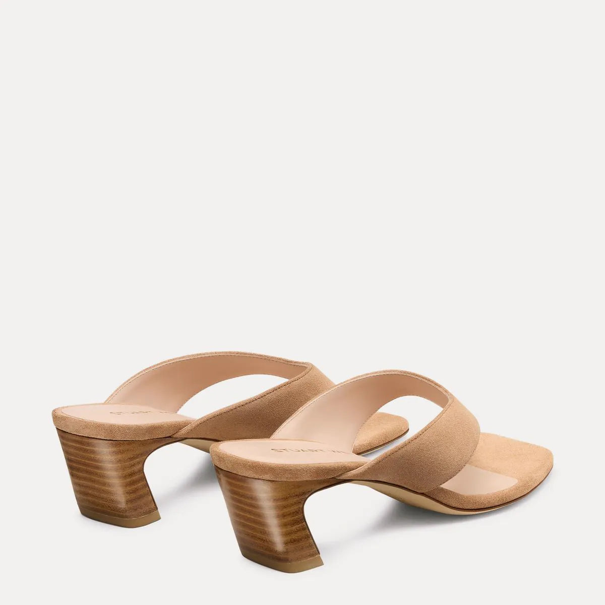 Stassi Thong Sandal 50 - New Camel Beige Suede