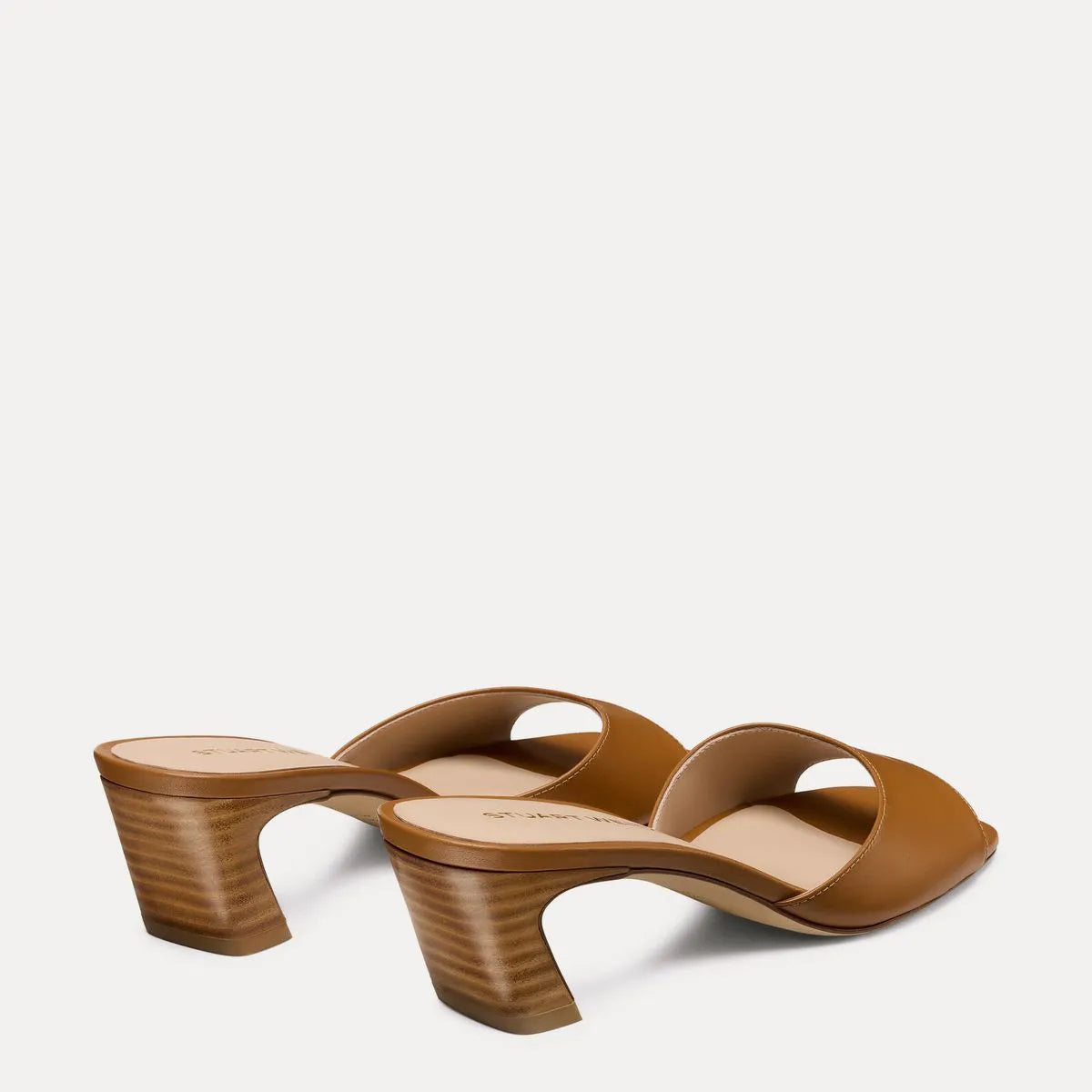 Stassi Slide Sandal 50 - Boho Tan/Camel Brown Leather