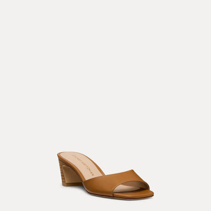 Stassi Slide Sandal 50 - Boho Tan/Camel Brown Leather